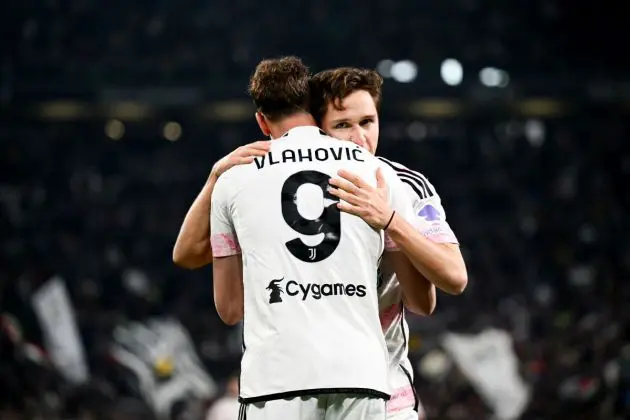 Dusan Vlahovic carried Juventus in the first leg of the Coppa Italia semifinal against Lazio. He partially redeemed himself for the silly red card.