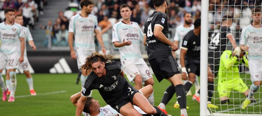 Rabiot, Juventus vs Salernitana, Serie A Round 36