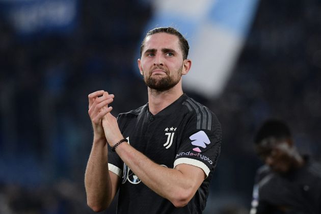 Juventus exec Cristiano Giuntoli met with Veronique Rabiot, the mother and agent of Adrien, last week, but there were no tangible advancements.