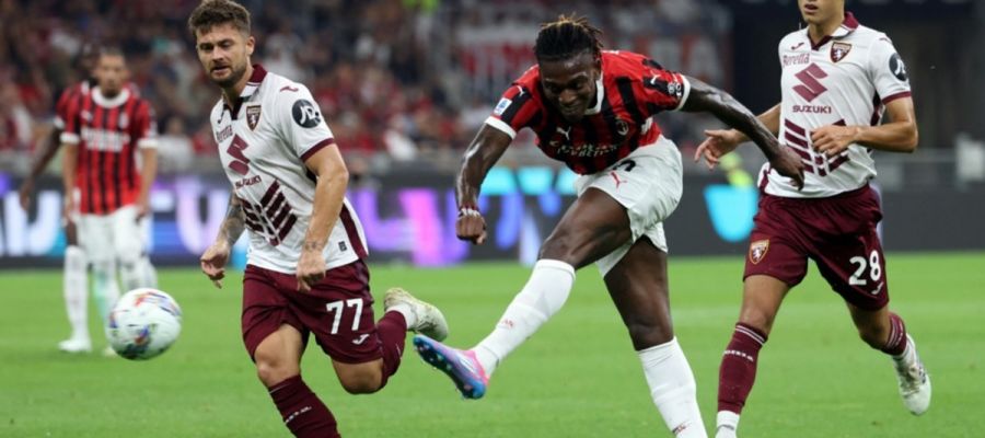 Super Sub Noah Okafor earned Milan a late point in their Serie A 2024/25 opener as the Rossoneri managed to recover from a 0-2 deficit against Torino