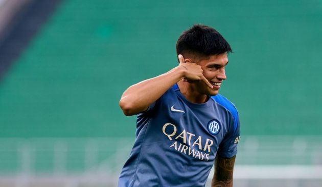 Inter haven’t been able to find a solution for Joaquin Correa, and the chances of one emerging late are slim. He'll provide depth.