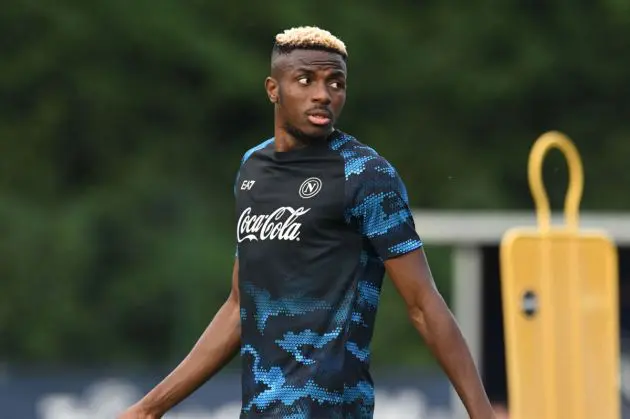 Chelsea have been tipped to resume tracking Napoli star Victor Osimhen after the deal to acquire Samu Omorodion from Atletico Madrid suddenly collapsed.