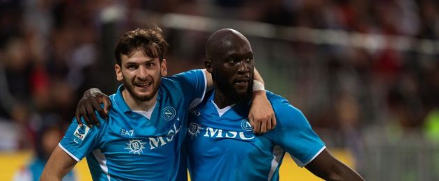 Kvaratskhelia, Lukaku, Napoli, Serie A