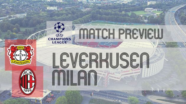 BayArena forms the backdrop for a mouth-watering UEFA Champions League encounter between Bayer Leverkusen and Milan