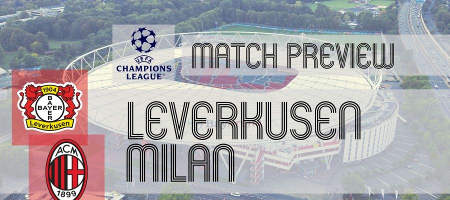 BayArena forms the backdrop for a mouth-watering UEFA Champions League encounter between Bayer Leverkusen and Milan
