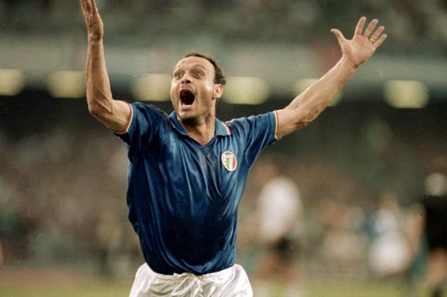 Only those old enough to remember Italia 90 can truly understand what Totò Schillaci's eyes wide open as run to celebrate his goal really meant