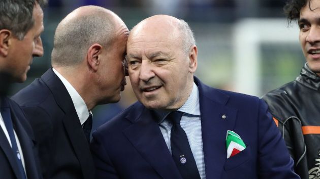 Inter president Giuseppe Marotta and CEO Alessandro Antonello responded to the attack about their debts by Fiorentina owner Rocco Commisso.