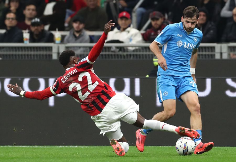 Milan Player Ratings Vs Napoli Uneventful Rossoneri Held Goalless