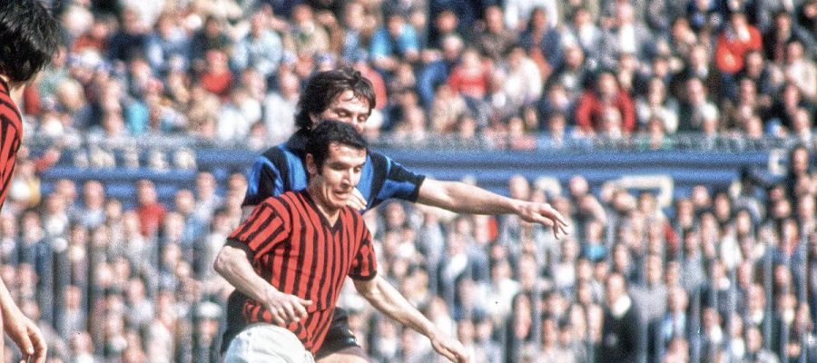 In the Derby di Milano on November 28, 1971, the spotlight was stolen by Milan’s Alberto Bigon, who led his side to a 3-2 win with a brace