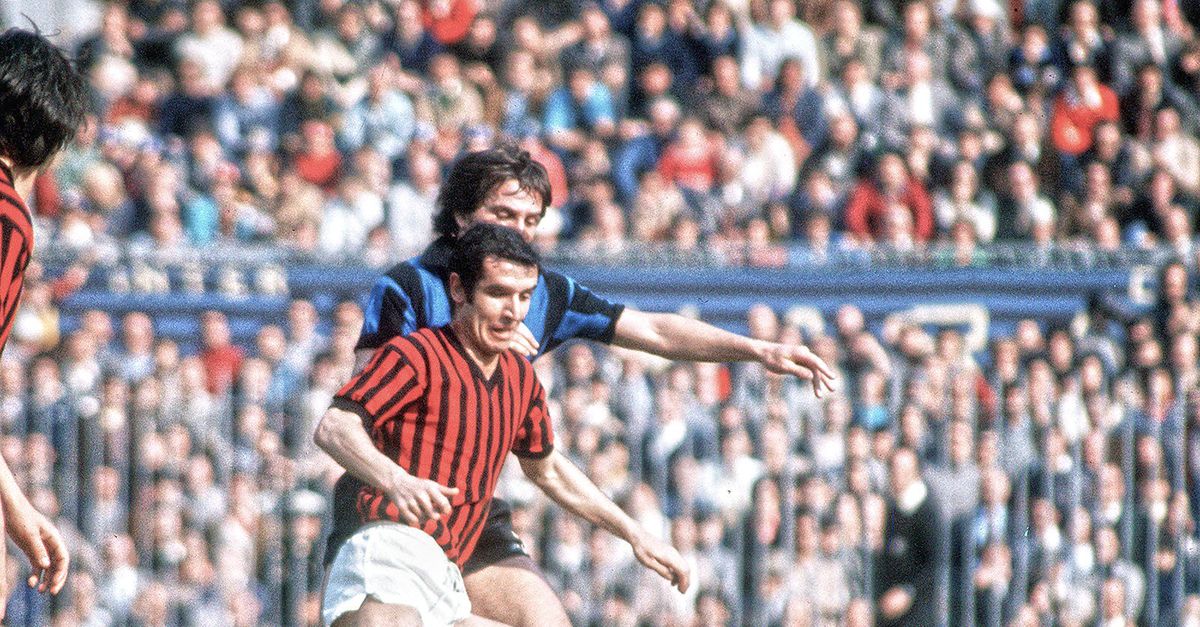 In the Derby di Milano on November 28, 1971, the spotlight was stolen by Milan’s Alberto Bigon, who led his side to a 3-2 win with a brace