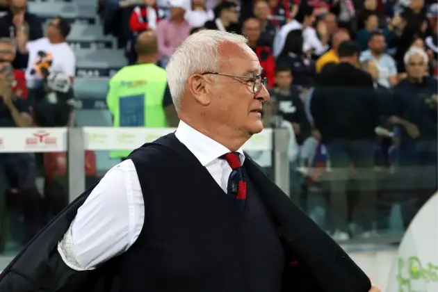 Claudio Ranieri has flown to London to meet with Roma owner Dan Friedkin and, if all goes according to plan, he’ll be announced as the new coach.