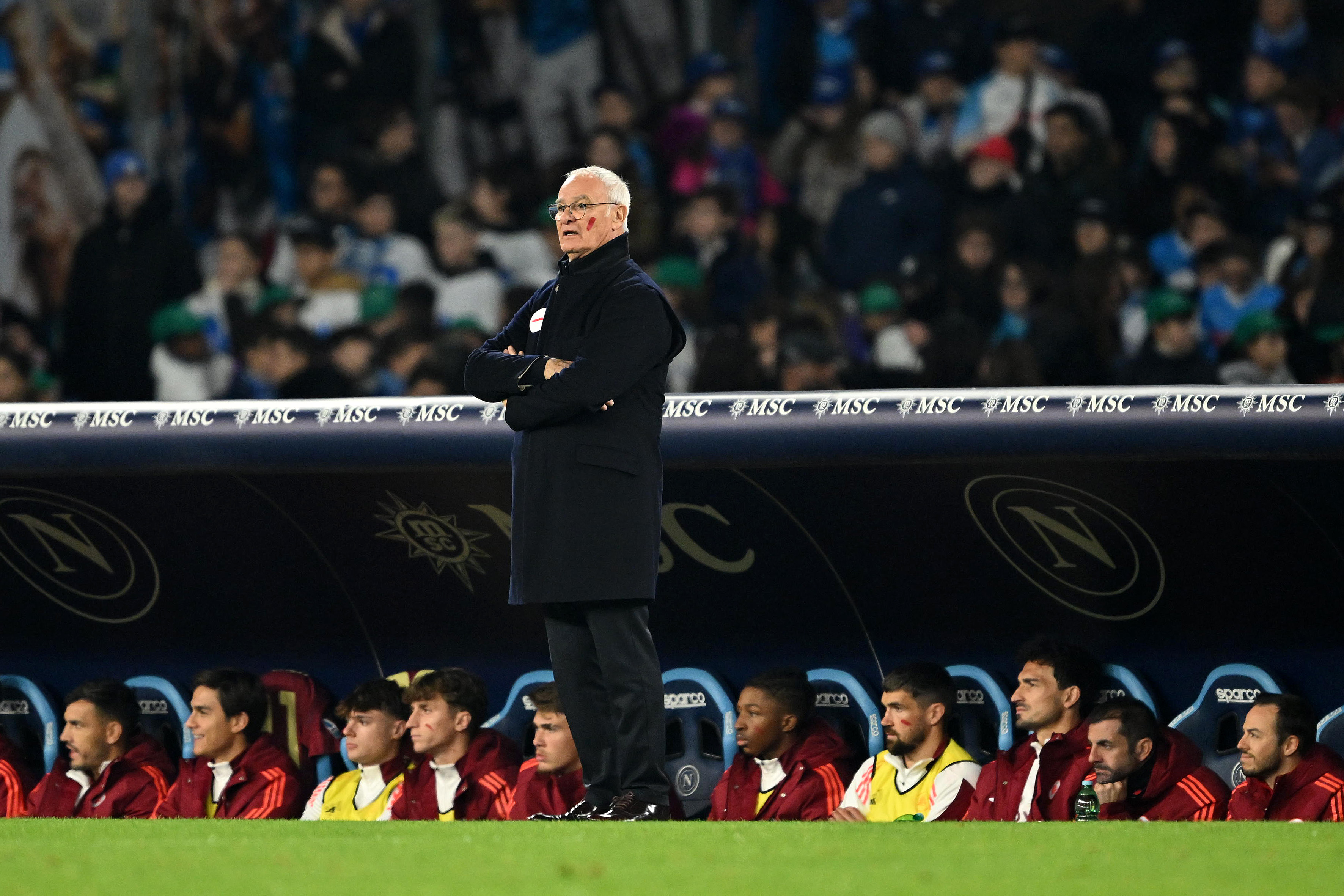 Roma lost one-nil to Napoli in the first game under Claudio Ranieri, but the Giallorossi fared much better than in previous matches.