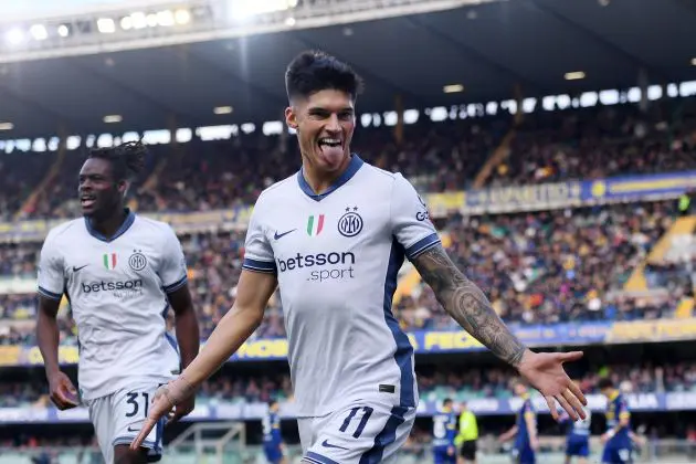 Joaquin Correa resurfaced in a big way against Verona, scoring and assisting a 5-0 romp. The Argentine got the nod as Lautaro Martinez was a late scratch