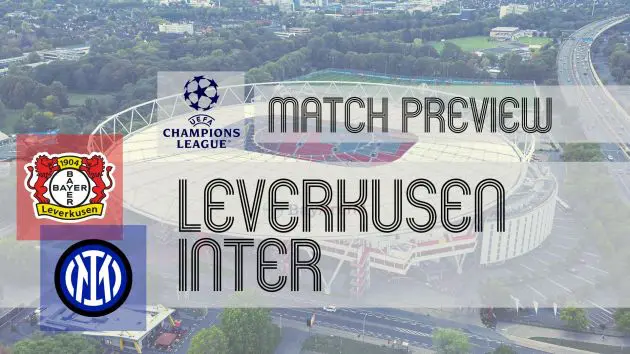 One of the most highly anticipated fixtures in the 2024//25 UEFA Champions League calendar pits Bayer Leverkusen and Inter against each other on Tuesday