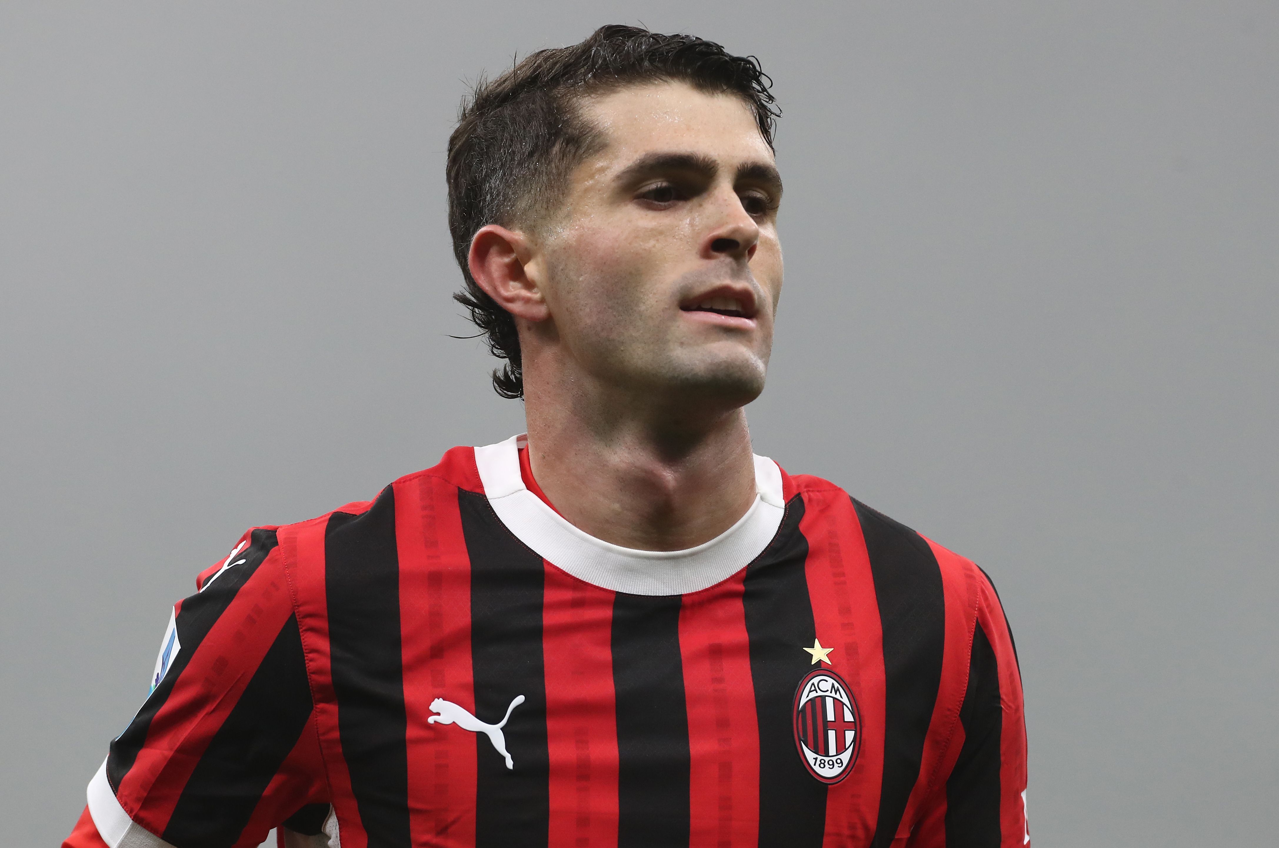 Milan will have to cope without their most consistent attacker for a fortnight, as Pulisic has been diagnosed with a soleus strain in his right calf.