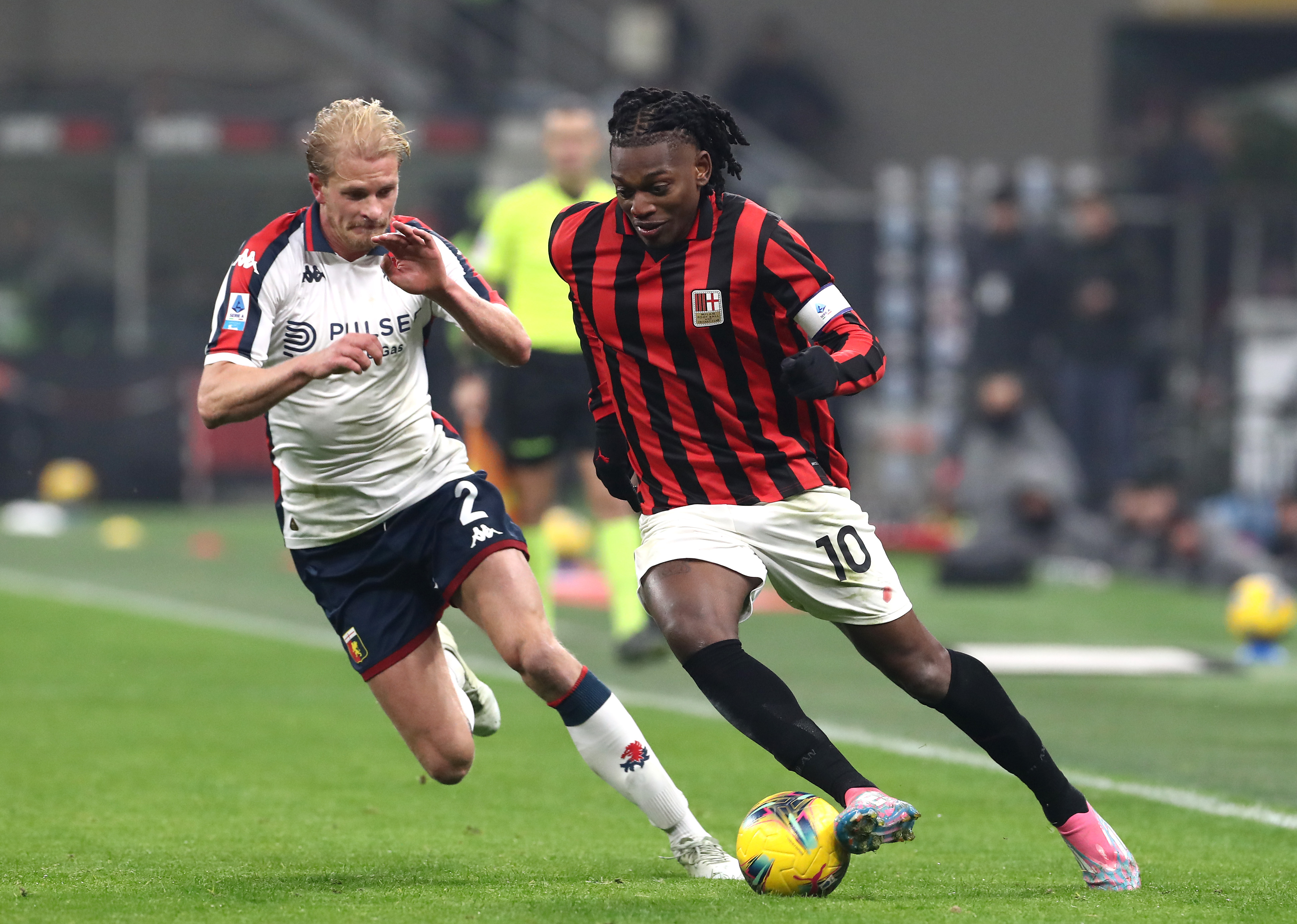 Rafael Leao understands the frustration of the faithful, who loudly protested against the squad and the ownership as the Genoa game was winding down.