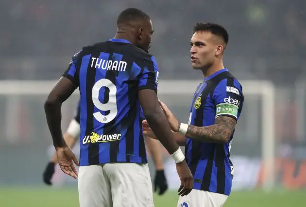 Lautaro Martinez snapped out of his slump against Cagliari in the last match of 2024 and will be hoping for a turnaround in tandem with Marcus Thuram.