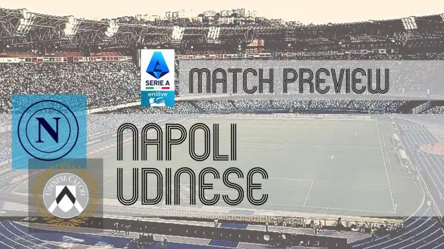 Heading into Sunday's home clash against Udinese, Napoli sit at the top of the table, albeit narrowly ahead of reigning holders Inter