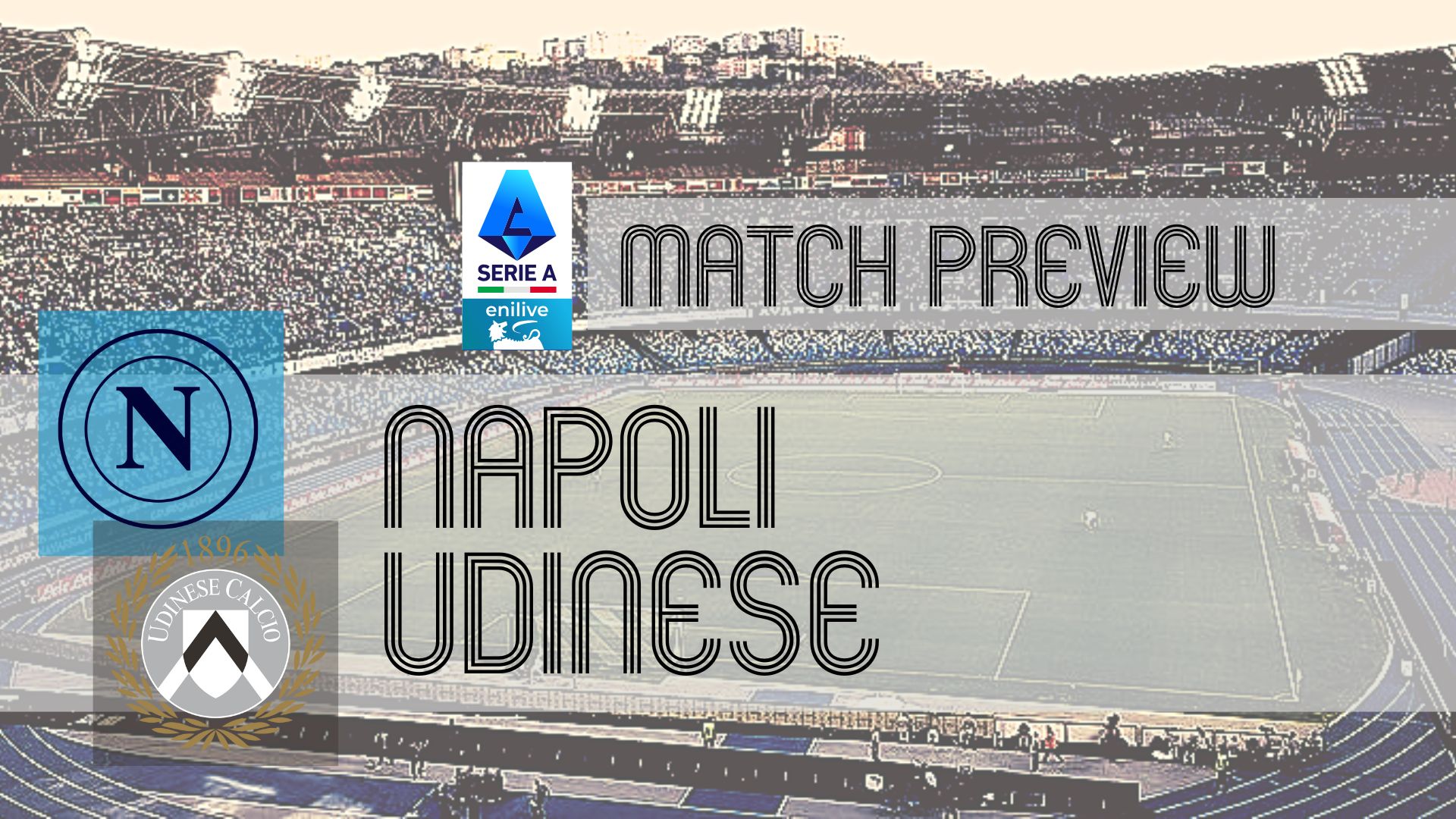Heading into Sunday's home clash against Udinese, Napoli sit at the top of the table, albeit narrowly ahead of reigning holders Inter