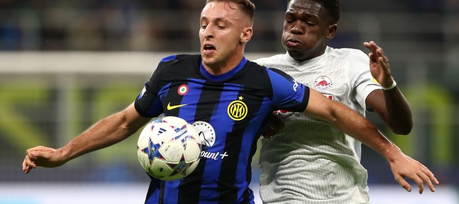 Lucas Gourna-Douath resurfaced after a while to help the Roma midfield in the second half of the Juventus game.