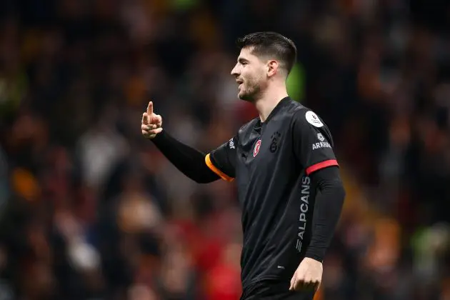 After a long summer chase, Alvaro Morata ended up having just a cup of coffee at Milan, leaving after six months to head to Galatasaray.