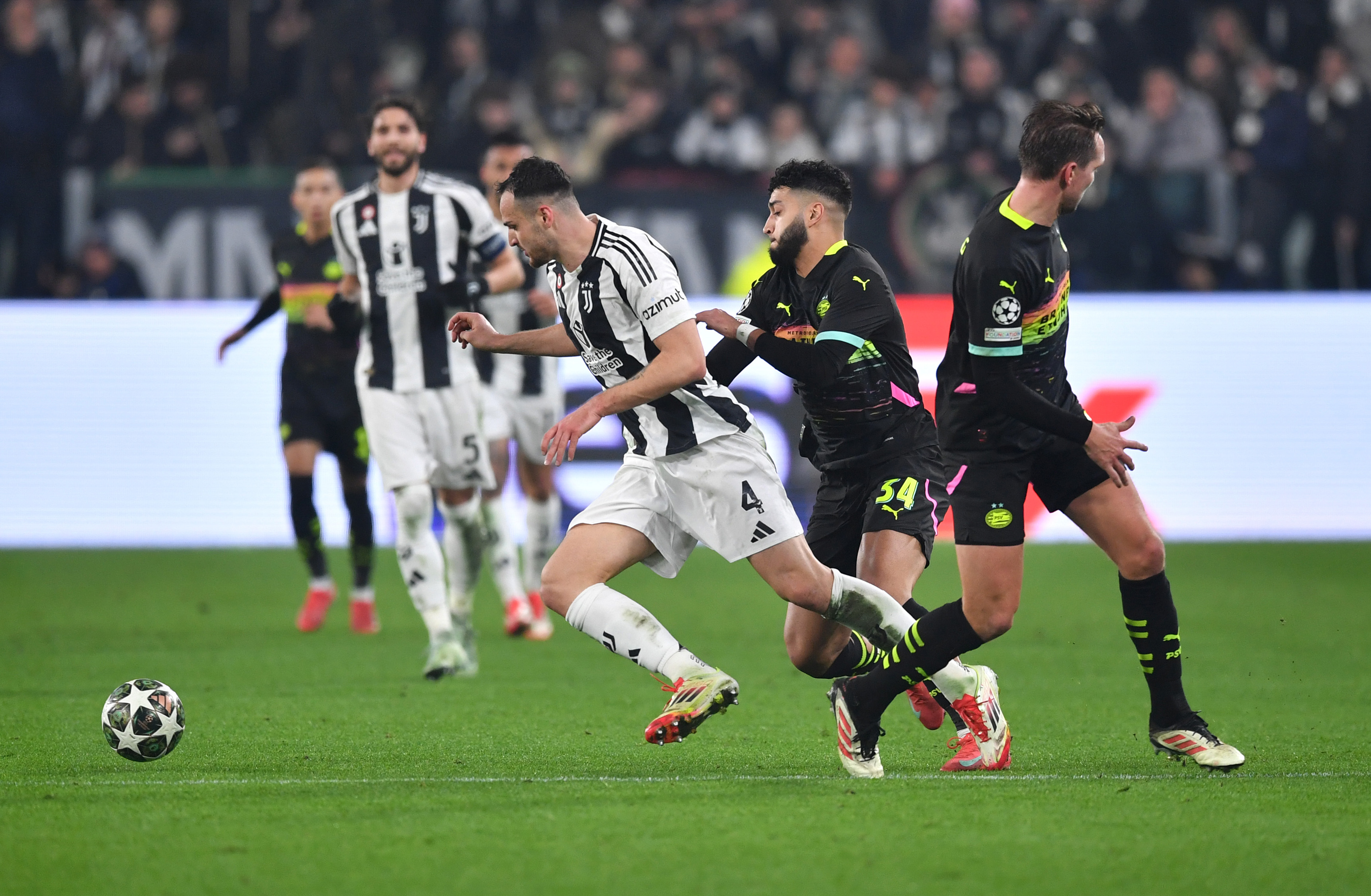 Federico Gatti, Juventus vs PSV