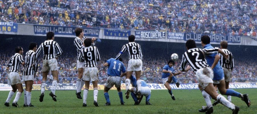 Towards the end of the 1980s and, particularly, in the 1989/90 season, Napoli vs. Juventus was pretty much a mismatch in Serie A