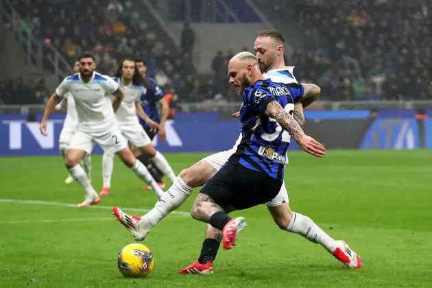 Inter will have to go through a key stretch of the season without Federico Dimarco, who suffered a right thigh strain, adding to their injury problems.