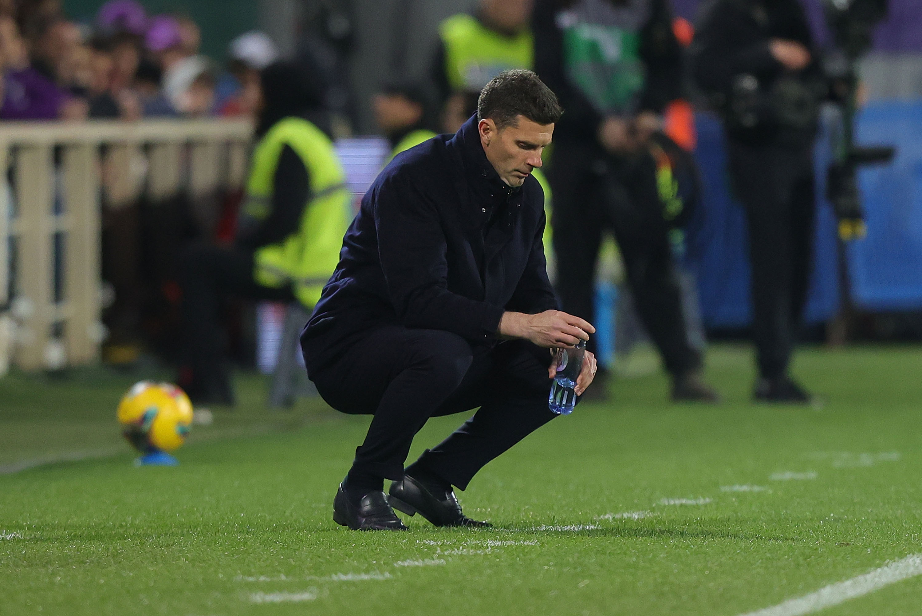 Juventus director Cristiano Giuntoli quickly nipped the rumors about a coaching change following the second collapse in a row.