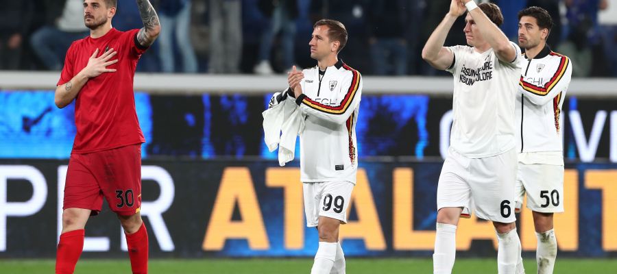 Lecce were forced to play on Sunday against Atalanta, a few days after the sudden passing of their physio, Graziano Fiorita, last Thursday.