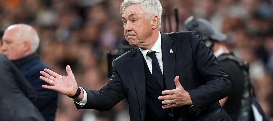 he future of Carlo Ancelotti will be on the line in the return leg of the Champions League’s quarter-finals.