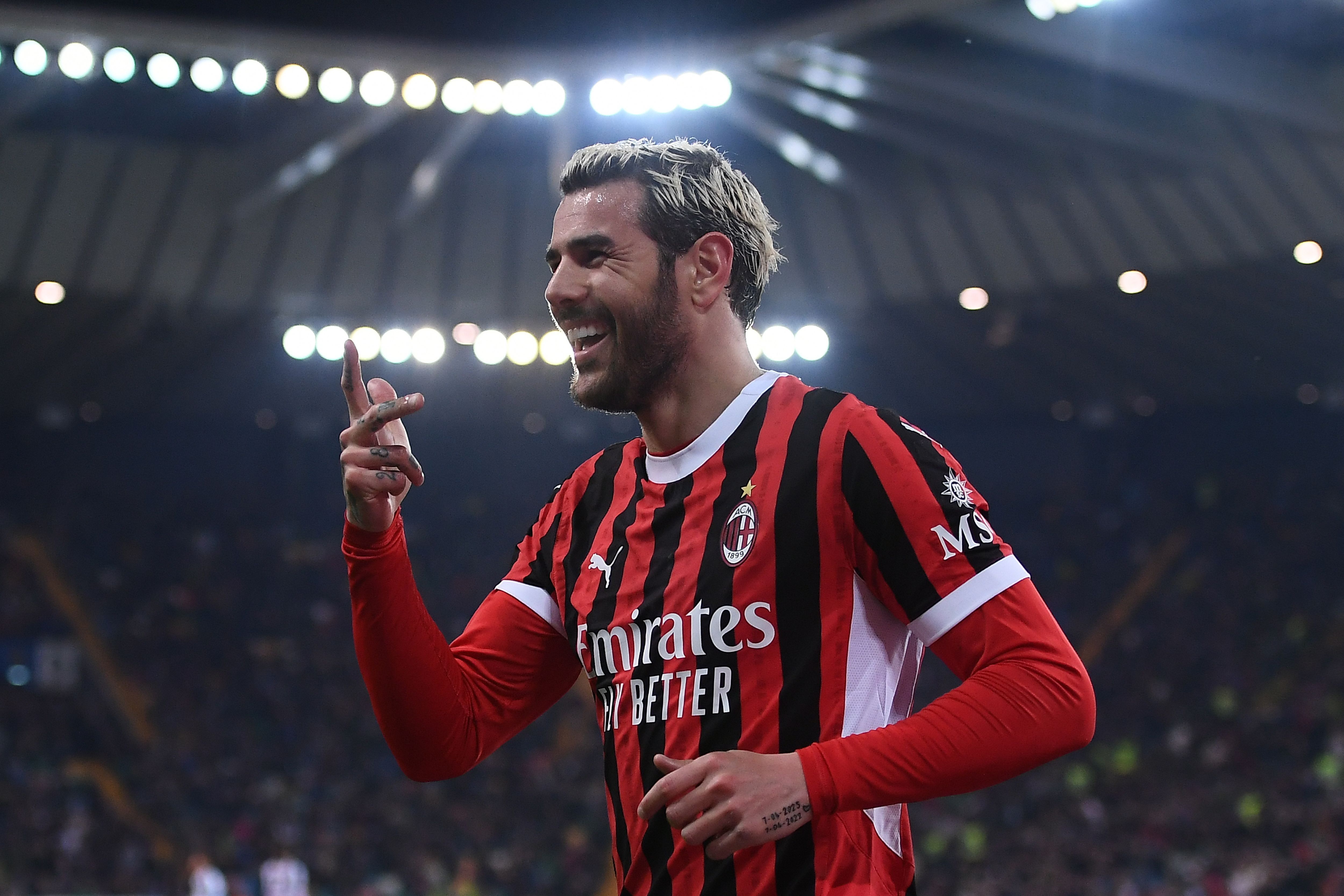 Theo Hernandez had a vintage performance as Milan took down Udinese on Friday, smashing home his fifth goal of the season.