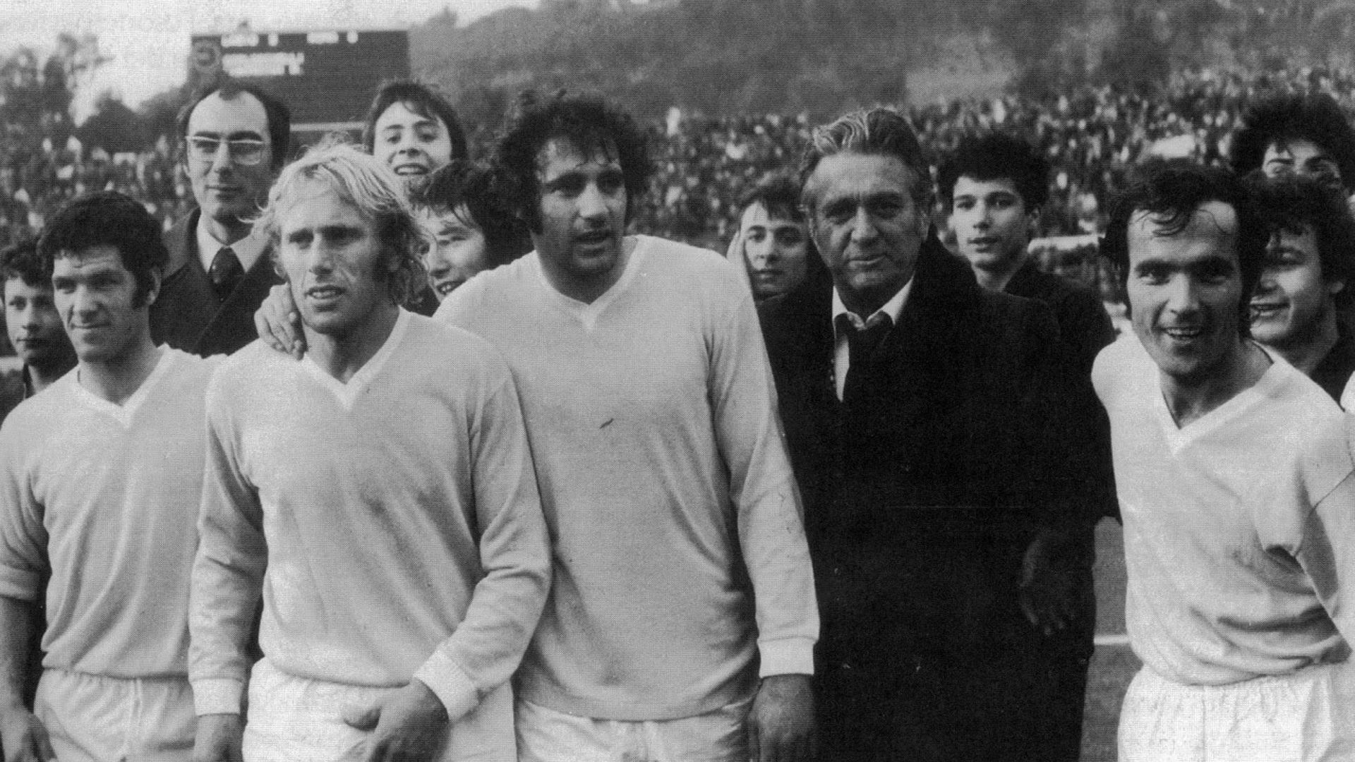 On May 12, 1974, a Giorgio Chinaglia spot-kick certified Lazio’s first Scudetto win since their birth in 1900, as they beat Foggia 1-0