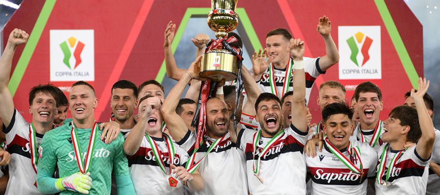 Bologna prevailed over Milan in the Coppa Italia Final at the Stadio Olimpico on Wednesday night, courtesy of a lone goal from Dan Ndoye