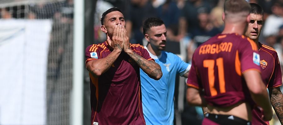 Lorenzo Pellegrini had a surprise resurgence in the Derby against Lazio, making his first start of the season and scoring.