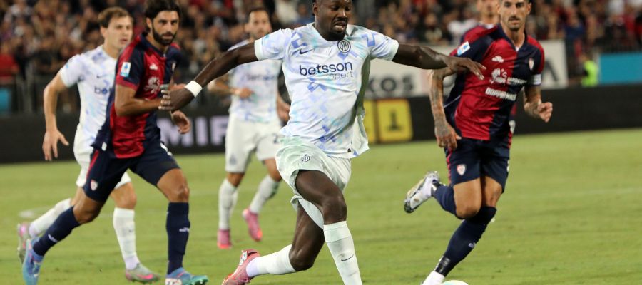 Inter risk having to face two big rivals without one of their top weapons, as Marcus Thuram injured his left thigh against Slavia Praha.