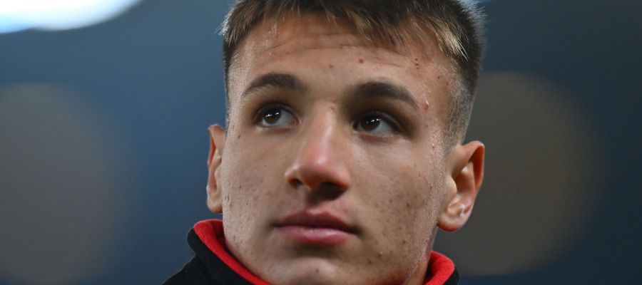 Milan product Francesco Camarda scored his first Serie A goal during the weekend with a late header, allowing Lecce to level.