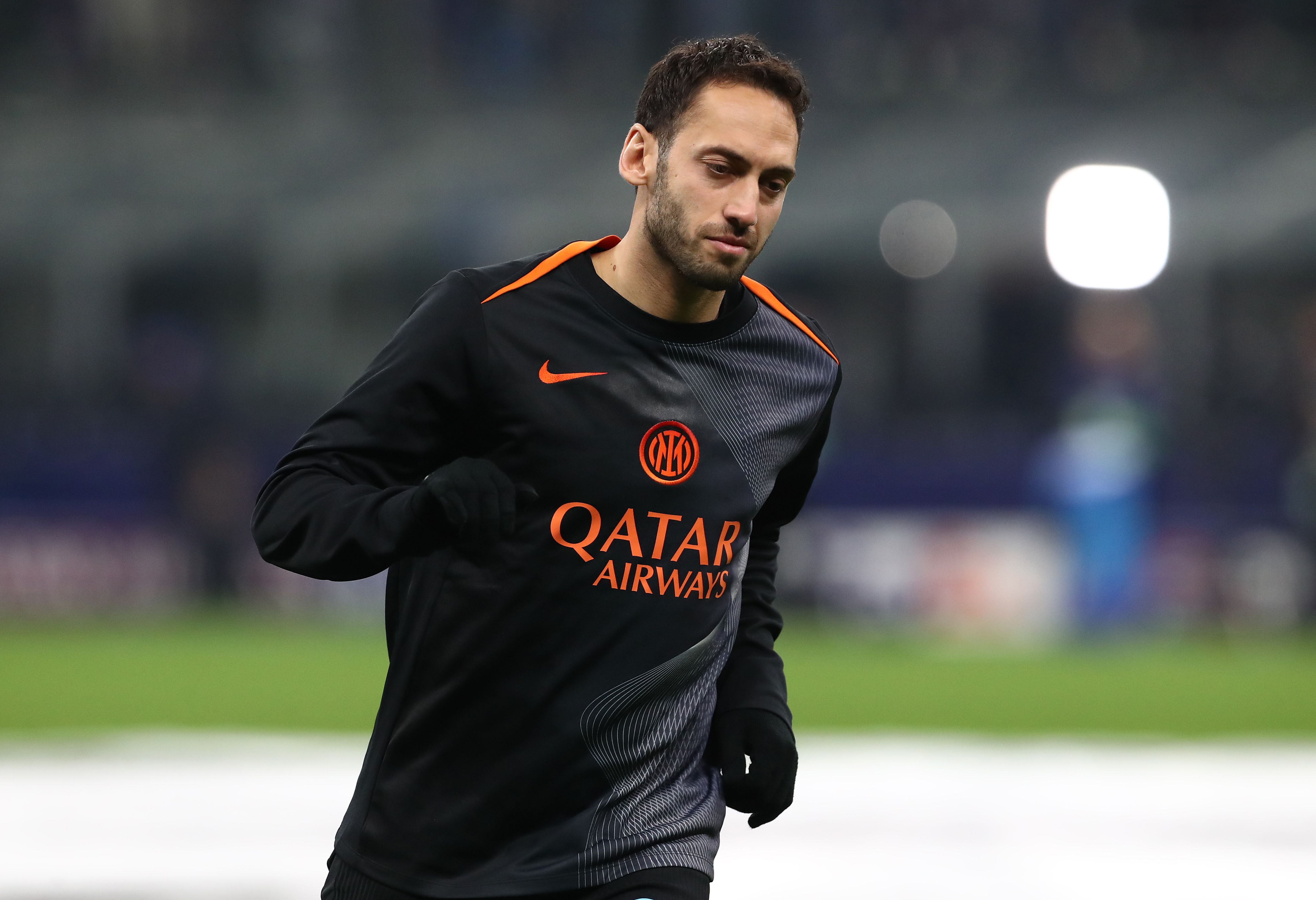 Galatasaray coach Okan Buruk suggested that they weren’t done chasing after Inter star Hakan Calhanoglu after last summer's saga.
