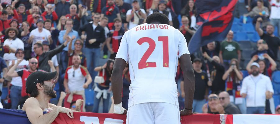 Juventus concluded the negotiation with Genoa on Tuesday, with Jeff Ekhator arriving in Turin during the night for the medicals.